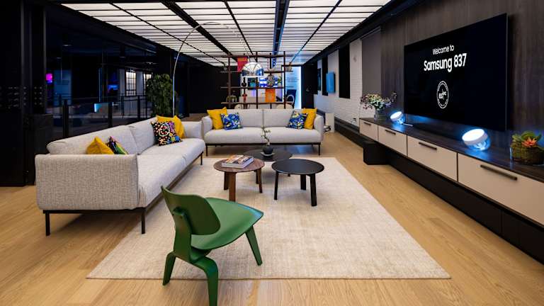 Samsung 837 Reopens With a Fresh Look That Focuses on the Smart Home